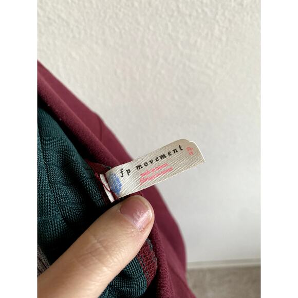 Free People S red Hit The Trail Yoga Leggings - Picture 5 of 6